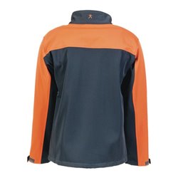 Planam Softshelljacke Timberguard grau/orange