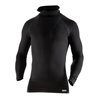 Fristads Zipper-T-Shirt Langarm 742 PC Schwarz (Herren)