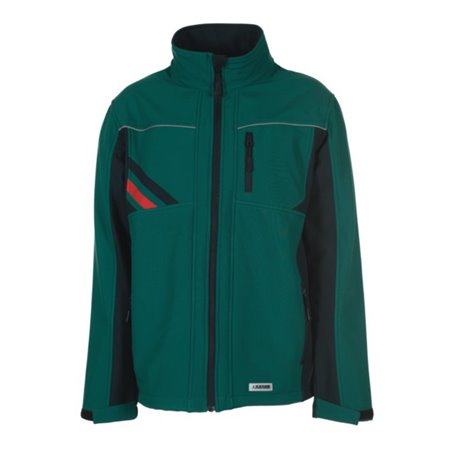 Planam Softshelljacke Highline grün/schwarz