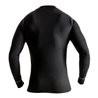 Fristads Zipper-T-Shirt Langarm 789 OF Schwarz (Herren)