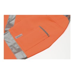 Planam Warnschutz Blouson Plaline orange/zink