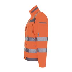 Planam Warnschutz Blouson Plaline orange/zink