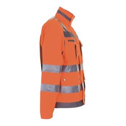 Planam Warnschutz Blouson Plaline orange/zink