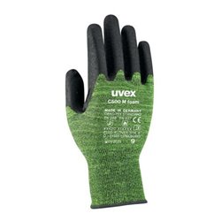 Uvex Schnittschutzhandschuhe uvex bamboo Twinflex, High Performance Elastomer (HPE), SoftGrip-Foam-Beschichtung