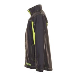 Planam Softshelljacke Junior anthrazit/gelb