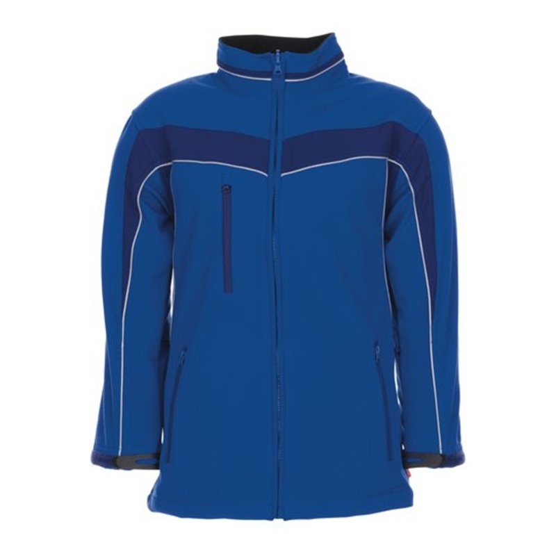 Planam Softshelljacke Plaline kornblau/marine