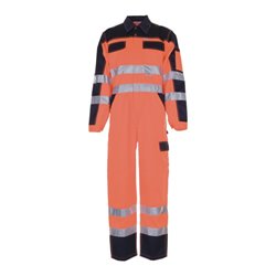 Planam Warnschutz Rallyekombi orange/marine