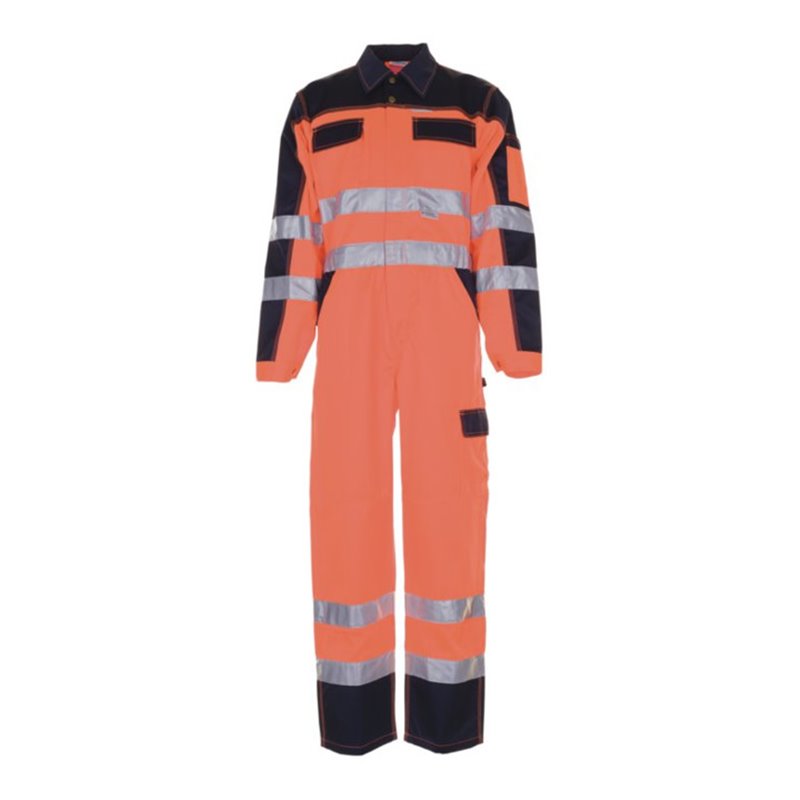 Planam Warnschutz Rallyekombi orange/marine