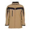 Planam Softshelljacke Plaline sand/schwarz