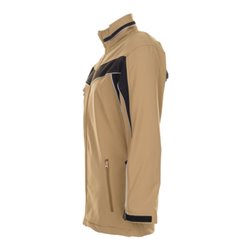 Planam Softshelljacke Plaline sand/schwarz