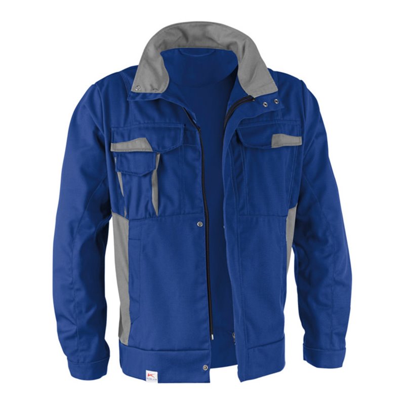 Kübler Vita mix Jacke 1L45 kornblumenblau/mittelgrau