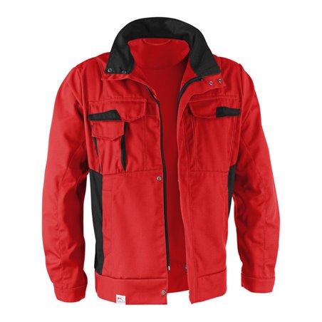 Kübler Vita mix Jacke 1L45 mittelrot/schwarz