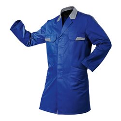 Kübler Vita mix Mantel 1L46 kornblumenblau/mittelgrau