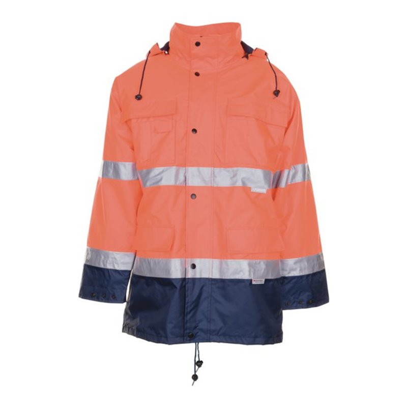 Planam Warnschutz Parka orange/marine