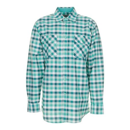 Planam Country Hemd Langarm grün kariert