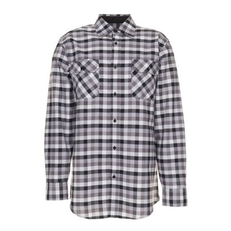 Planam Country Hemd Langarm schwarz kariert