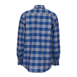 Planam Square Hemd kornblau/zink