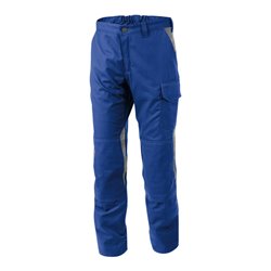 Kübler Vita cotton+ Hose 2L46 kornblumenblau/mittelgrau
