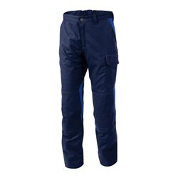 Kübler Vita cotton+ Hose 2L46 dunkelblau/kornblumenblau