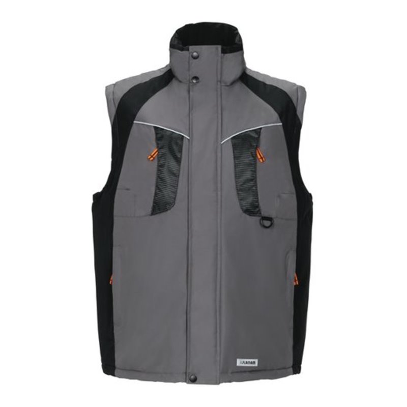 Planam Winter-Weste Space grau/schwarz