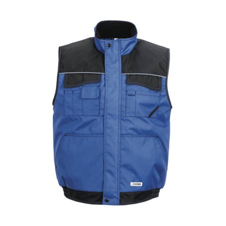 Planam Winter-Weste Dust royalblau/schwarz