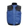 Planam Winter-Weste Dust royalblau/schwarz
