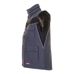 Planam Winter-Weste Plaline schiefer/schwarz