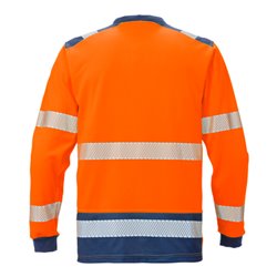 Fristads High Vis T-Shirt Langarm KL. 3 7724 THV Orange (Herren)