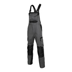 Kübler INNOVATIQ Latzhose anthrazit/schwarz
