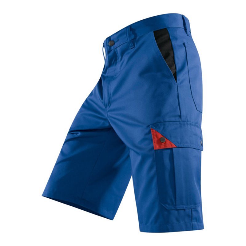 Kübler Brand X Bermuda 5081 kornblumenblau/rot