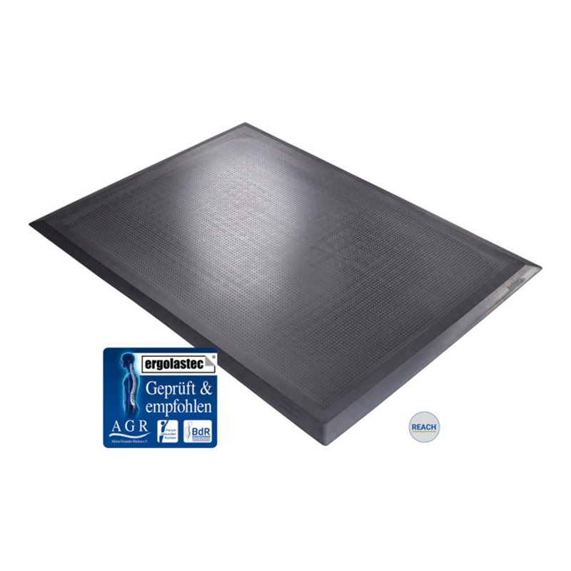 Kraiburg ergonomische Arbeitsplatzmatte Ergolastec Basic Dry für trockene Arbeitsbereiche