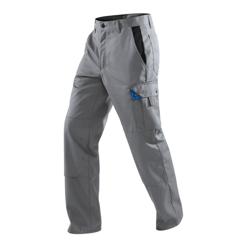 Kübler Brand X Hose 1050 grau/kornblumenblau