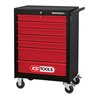 KS Tools BASICline Werkstattwagen, schwarz/rot