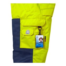 Fristads High Vis Winterhose Kl. 2 2034 PP Dunkelblau (Herren)