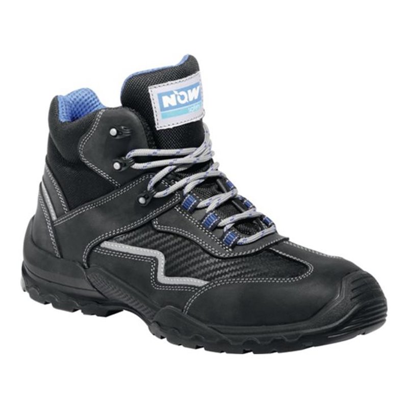 Now Sicherheitsstiefel Juist, EN20345 S3 SRC schwarz