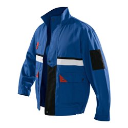 Kübler Brand X Jacke 1113 kornblumenblau/rot