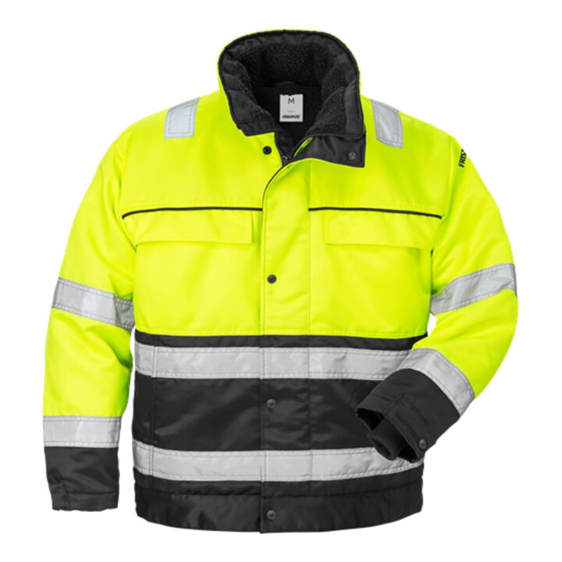 Fristads High Vis Winterjacke Kl. 3 444 PP Gelb (Herren)