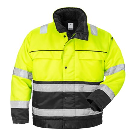 Fristads High Vis Winterjacke Kl. 3 444 PP Gelb (Herren)