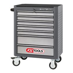 KS Tools MASTERline Werkstattwagen, grau/silber