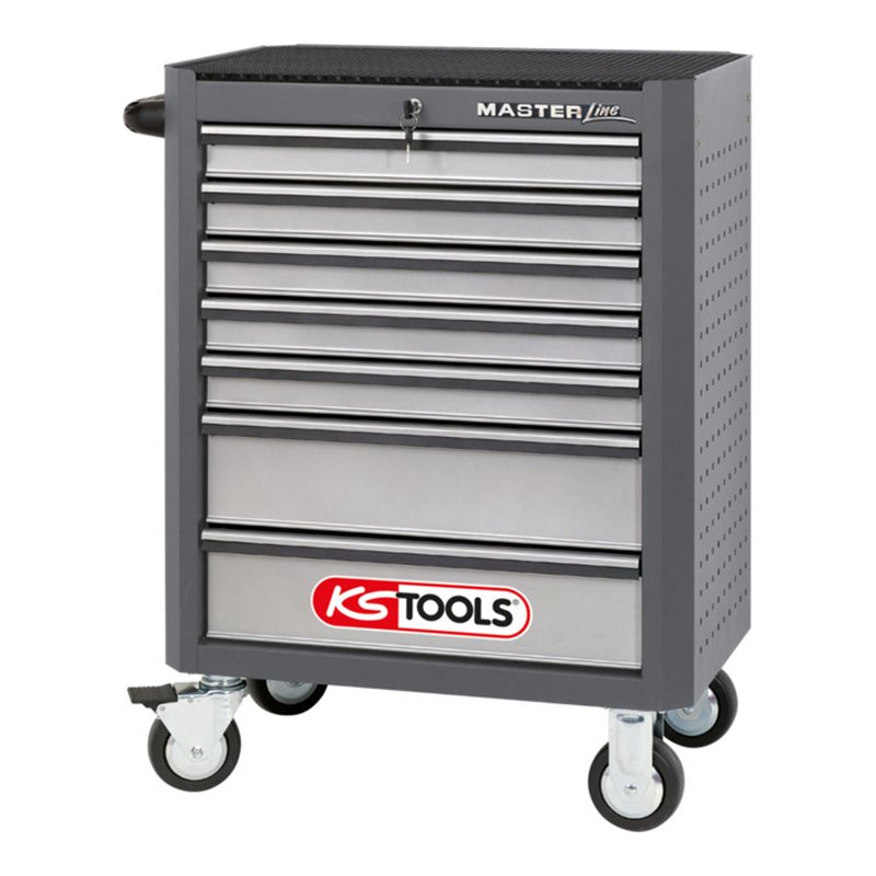 KS Tools MASTERline Werkstattwagen, grau/silber