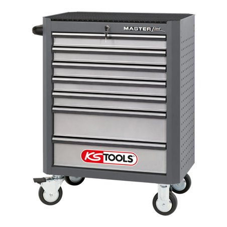 KS Tools MASTERline Werkstattwagen, grau/silber