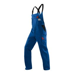 Kübler Brand X Latzhose 1085 kornblumenblau/rot