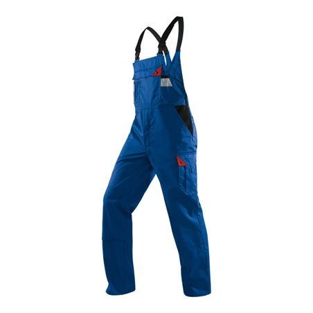 Kübler Brand X Latzhose 1085 kornblumenblau/rot