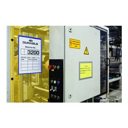 Durable Kennzeichnungstasche A4 hoch