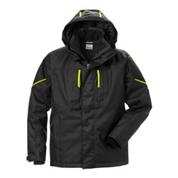 Fristads Airtech Winterjacke 4058 GTC Schwarz (Herren) Schwarz/Gelb