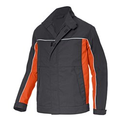 Kübler KERMEL TOP Jacke PSA 3 dunkelgrau/orange