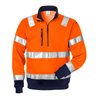 Fristads High Vis Zipper-Sweatshirt Kl. 3 728 SHV Orange (Herren)