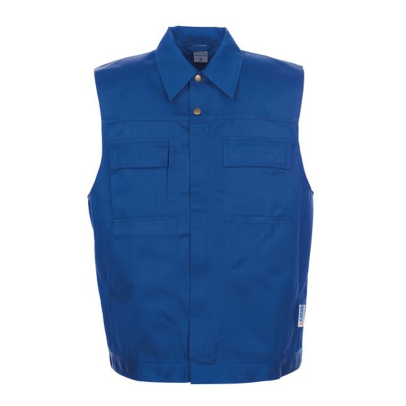 Planam Weste Tristep kornblau