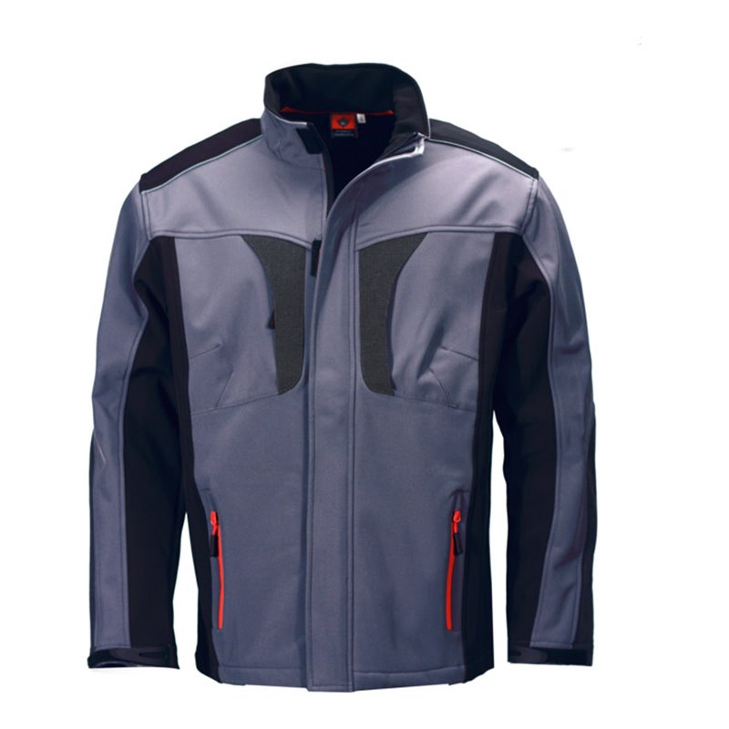 Canadian Line Softshelljacke grau/schwarz