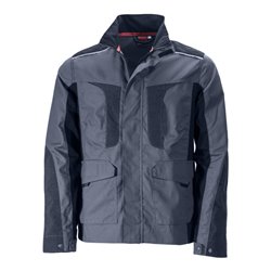 Canadian Line Bundjacke grau/schwarz